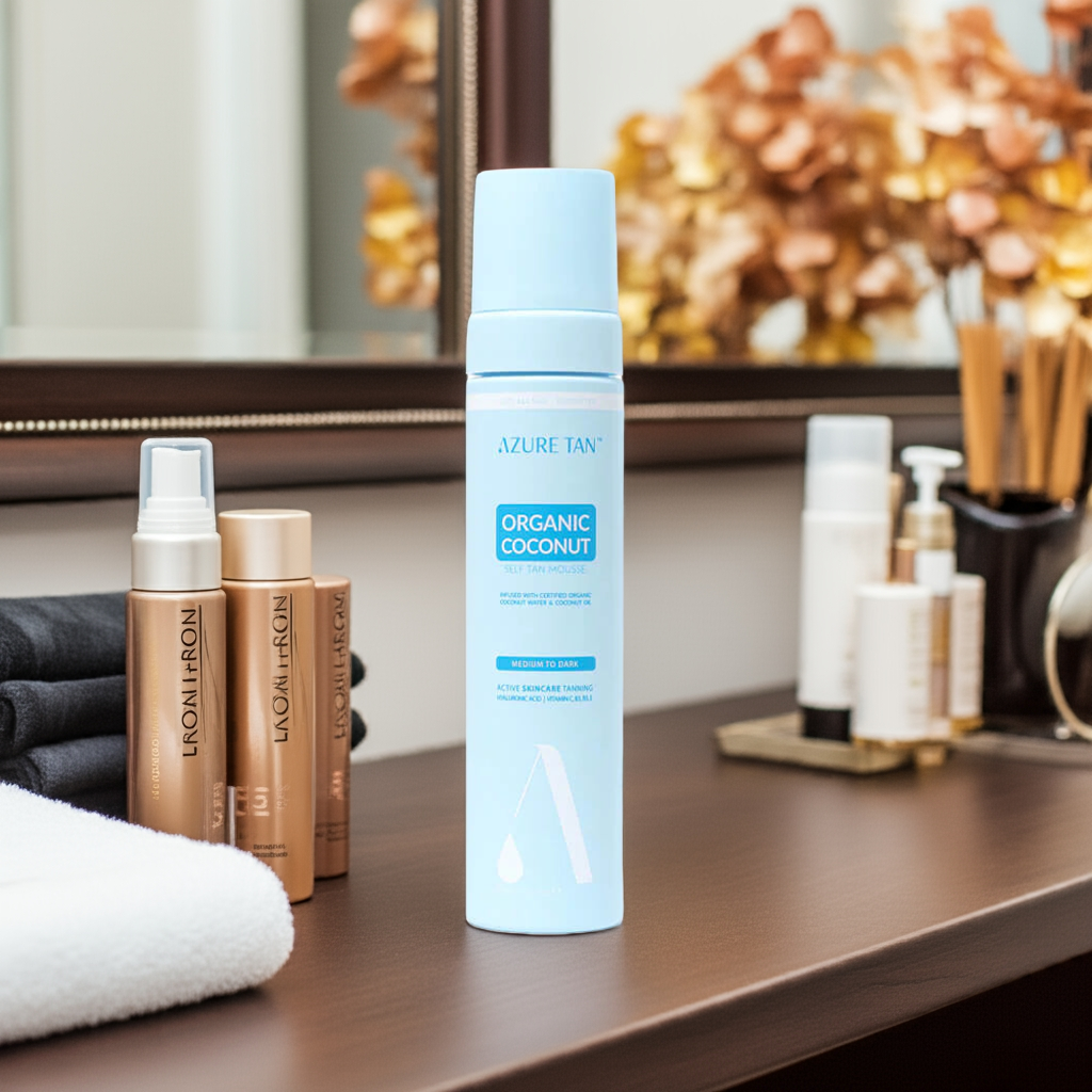 Azure | Organic Coconut Self Tan Mousse - Hinterland Skin