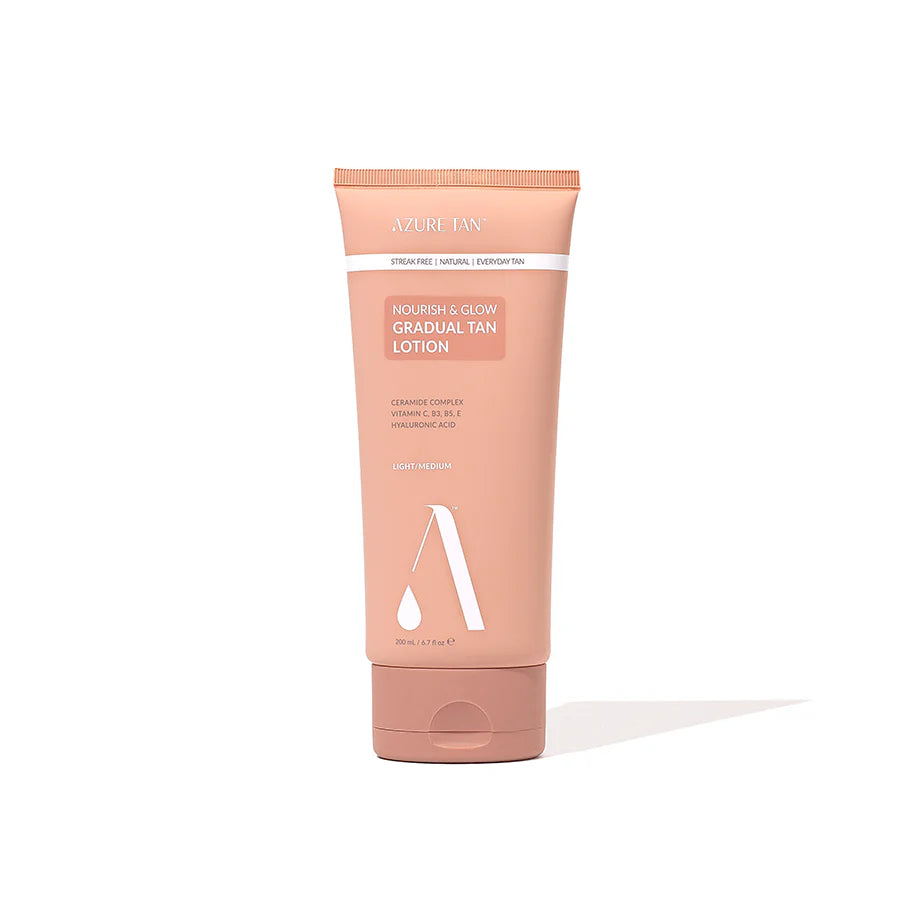 Azure | Nourish & Glow Gradual Tan Lotion - Light/Medium - Hinterland Skin