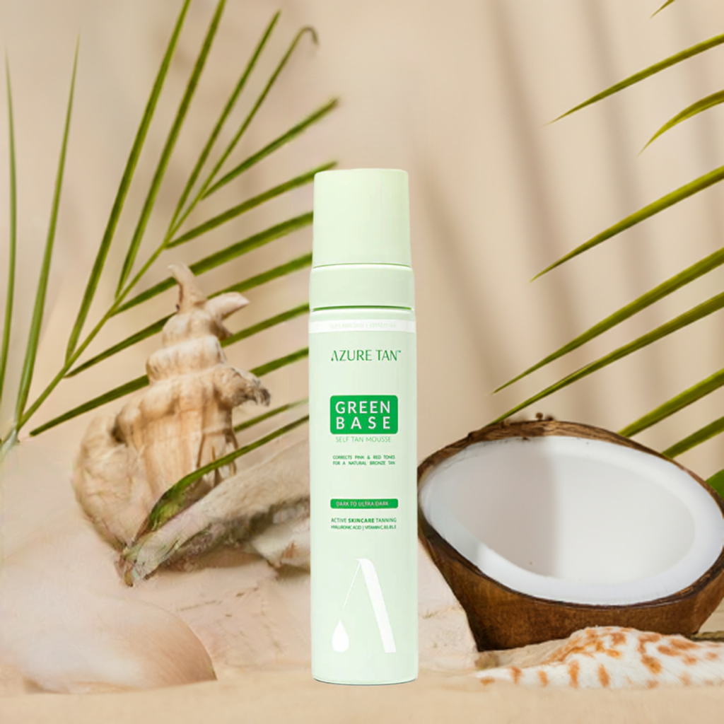 Azure | Green Base Self Tanning Mousse - Hinterland Skin