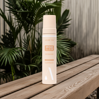 Azure | Clear Gradual Tan Mousse - Bronze Glow - Light/Medium - Hinterland Skin