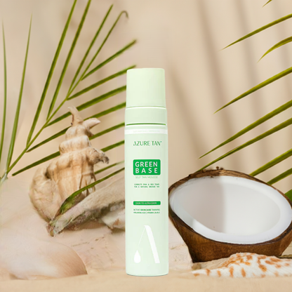 Azure | Green Base Self Tanning Mousse - Hinterland Skin